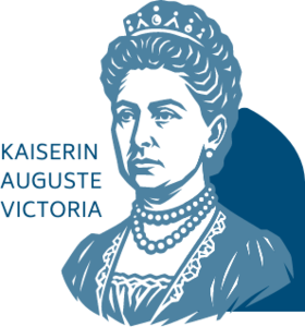 Grafik von Kaiserin-Auguste-Victoria mit ihrem Namen daneben.