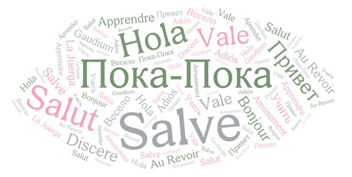 Begrüßungen in verschiedenen Sprachen
